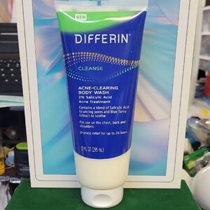 Diffren Cleanse Acne-Clearing Body Wash 295ml New Sealed Tube
